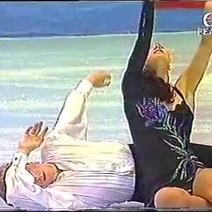 Anjelika Krylova and Oleg Ovsyannikov (Skate America 1995) gala : Tosca - E lucevan le stelle