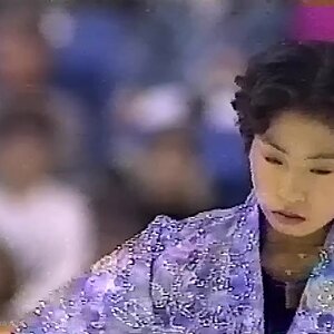 横谷花絵 Hanae Yokoya 1995 Skate Canada Free Skating