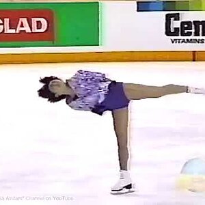 横谷花絵　1995年　スケートカナダ　FS　Hanae Yokoya 1995 Skate Canada FS