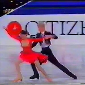 Isabelle Delobel & Olivier Schoenfelder FRA - 1996 World Junior Championship OD
