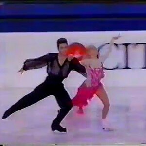 Natalia Gudina & Vitali Kurkudym UKR - 1996 World Junior Championship FD