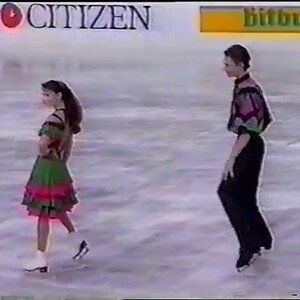 Ekaterina Davydova & Roman Kostomarov RUS - 1996 World Junior Championship FD