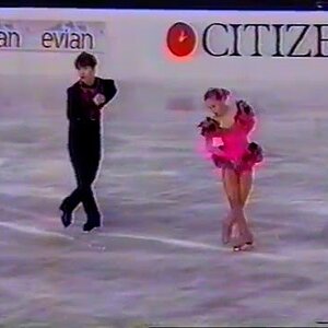 Viktoria Maksiuta & Vladislav Zhvonirski RUS - 1996 World Junior Championship LP