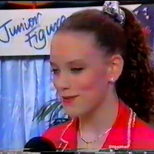 Joanne Carter AUS, post SP Inteview - 1996 World Junior Championship SP