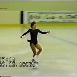 Unknown skater attempting Triple Axel - 1996 Russian Nationals PR, SP & LP