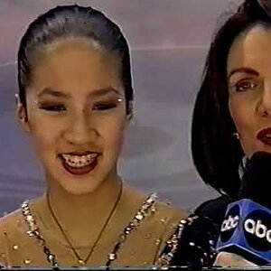 Top 3 Interview 1996 U.S. Nationals (Michelle Kwan, Tonia Kwiatkowski, Tara Lipinski)