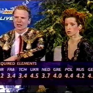 Elaine Asanakis & Joel McKeever GRE - 1996 European Championships SP