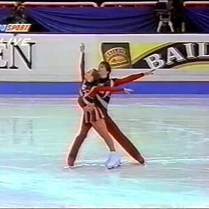 Ekaterina Nekrassova & Valdis Mintals EST - 1996 European Championships SP
