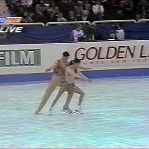 Silvia Dimitrov & Rico Rex GER - 1996 European Championships LP