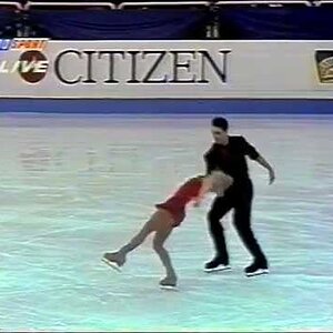 Mandy Woetzel & Ingo Steuer GER - 1996 European Championships LP