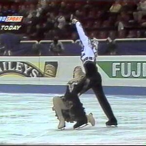Kateřina Mrázová & Martin Šimeček CZE - 1996 European Championships OD