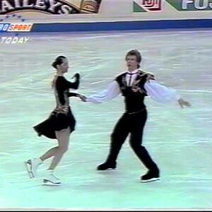 Anjelika Krylova & Oleg Ovsiannikov RUS - 1996 European Championships OD