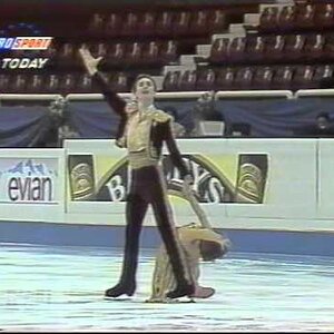Irina Romanova & Igor Yaroshenko UKR - 1996 European Championships OD