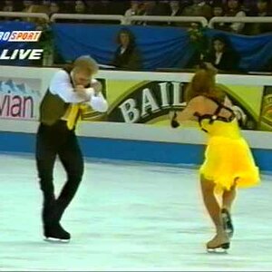 Kateřina Mrázová & Martin Šimeček CZE - 1996 European Championships FD