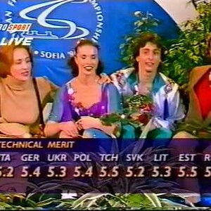 Irina Lobacheva & Ilia Averbukh RUS - 1996 European Championships FD