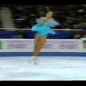 Irina Slutskaya (RUS) - 1996 European Figure Skating Championships, Ladies' Long Program