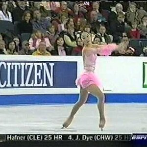 Yukari Nakano - World Figure Skating Championships FS (ESPN2, English commentary)