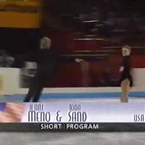 Jenni Meno and Todd Sand 1995-96 Champion Series Final SP