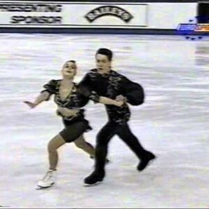 Line Haddad & Silvain Privé FRA - 1996 World Championships LP