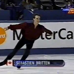 Sebastien Britten CAN - 1996 World Championships SP