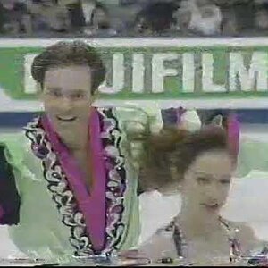 Oksana Grishuk and Evgeni Platov - 1996 World Championships FD and Interview
