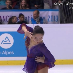Wakaba Higuchi - 2019 Internationaux de France - FS