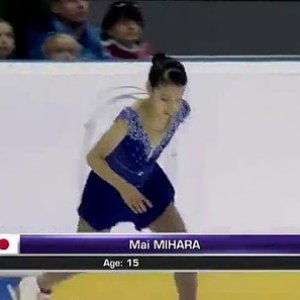 Mai MIHARA 2015 JGP Bratislava SP