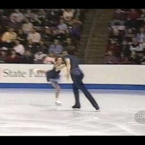 Totmianina & Marinin (RUS) - 2001 Skate America - Pairs' Free Skating