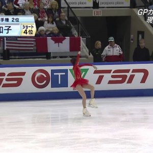 Satoko Miyahara - Skate Canada 2014 FS (Japanese commentary)