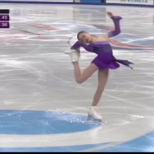 Satoko Miyahara - Cup of Russia 2013 SP (Eurosport, British commentary)