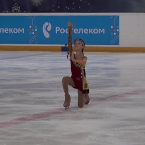 Anna Shcherbakova - 2017 Russian Cup Final SP