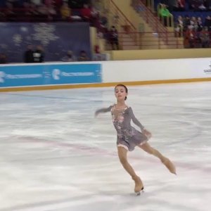 Anna Shcherbakova - 2018 Russian Junior Nationals SP