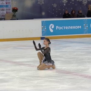 Anna Shcherbakova - 2018 Russian Junior Nationals FS