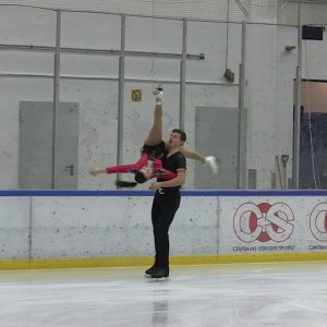 Daria Danilova & Michel Tsiba SP Warsaw Cup season 2019-2020