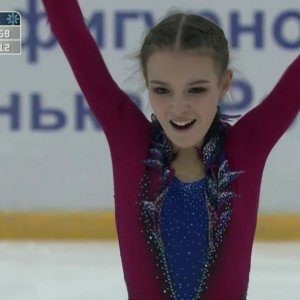 Anna Shcherbakova - 2019 Russian Junior Nationals FS