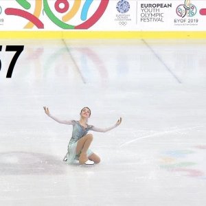 Anna Shcherbakova - 2019 European Youth Olympics Festival SP