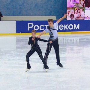 Junior Pairs - Polina Kostyukovich/Aleksei Bryukhanov - Short Program