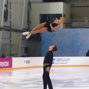 Junior Pairs - Anastasia Mukhortova/Dmitrii Evegenev - Short Program