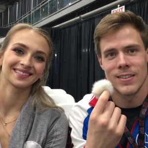 Victoria Sinitsina & Nikita Katsalapov - 2018 GPF - Post FD Interview