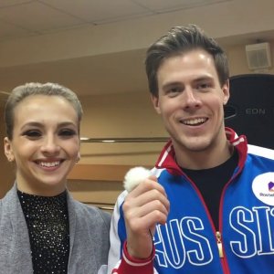 Victoria Sinitsina & Nikita Katsalapov - 2019 Russian National Championship - Post RD Interview