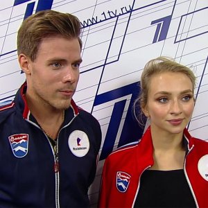 Victoria Sinitsina & Nikita Katsalapov - 2019 Test Skate - Post RD Interview