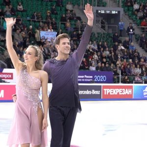 Victoria Sinitsina & Nikita Katsalapov - 2020 Russian National Championship - Behind the Scenes