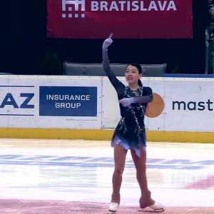 Rika KIHIRA 2018 Ondrej Nepela Trophy(Slovakia)FS  Beautiful Storm