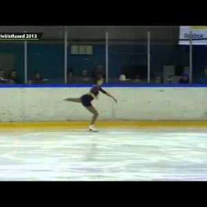 Elena Glebova - 2013 Estonian Championships - FS