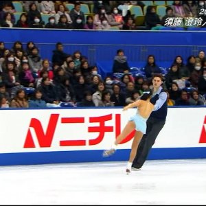 Sumire Suto / Francis Boudreau Audet - 2016 Japanese National Figure Skating Championships - FS