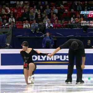 Anna Cappellini & Luca Lanotte - 2008 World Championships Compulsory Dance