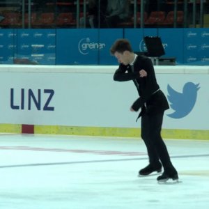 Dmitri Aliev JGP 2015 Linz FP - Notre Dame de Paris