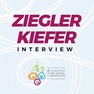 Interview: Ziegler / Kiefer (AUT) | ISU European Figure Skating Championships 2020