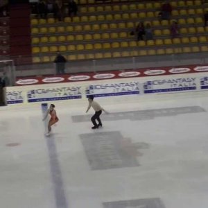 Ziegler and Kiefer, Merano Cup, Italy 17.11.2013 - Free Skating