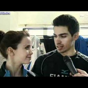 Anna Cappellini & Luca Lanotte - 2011 Interview with Rai Sport (in Italian)